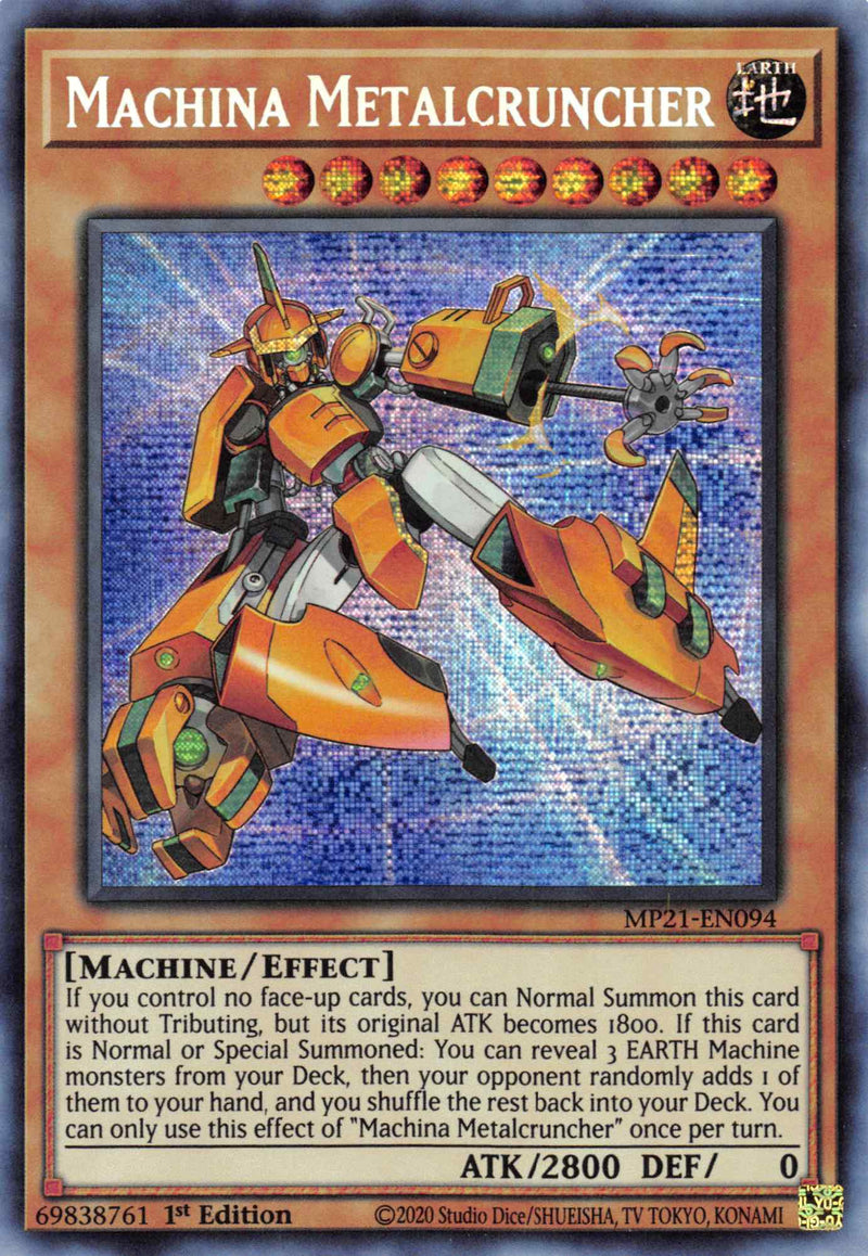 Machine Écrase-Métal [MP21-FR094] Secret Rare Prismatique