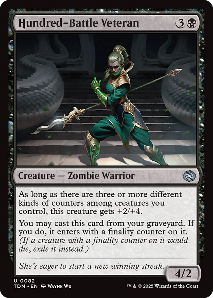 Vétéran de cent combats [Tarkir : Rafale de dragons]