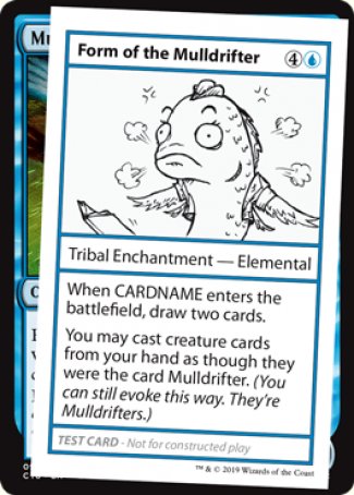 Forme du Drifter des mulls (Édition de 2021) [Cartes de test des Boosters mystères]