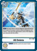 Todo Borrar [BT5-110] [Battle of Omni]