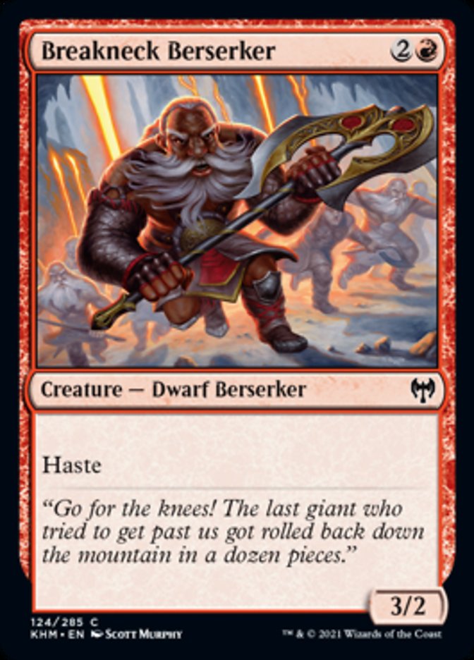 Berserker au Cou Fracassant [Kaldheim]