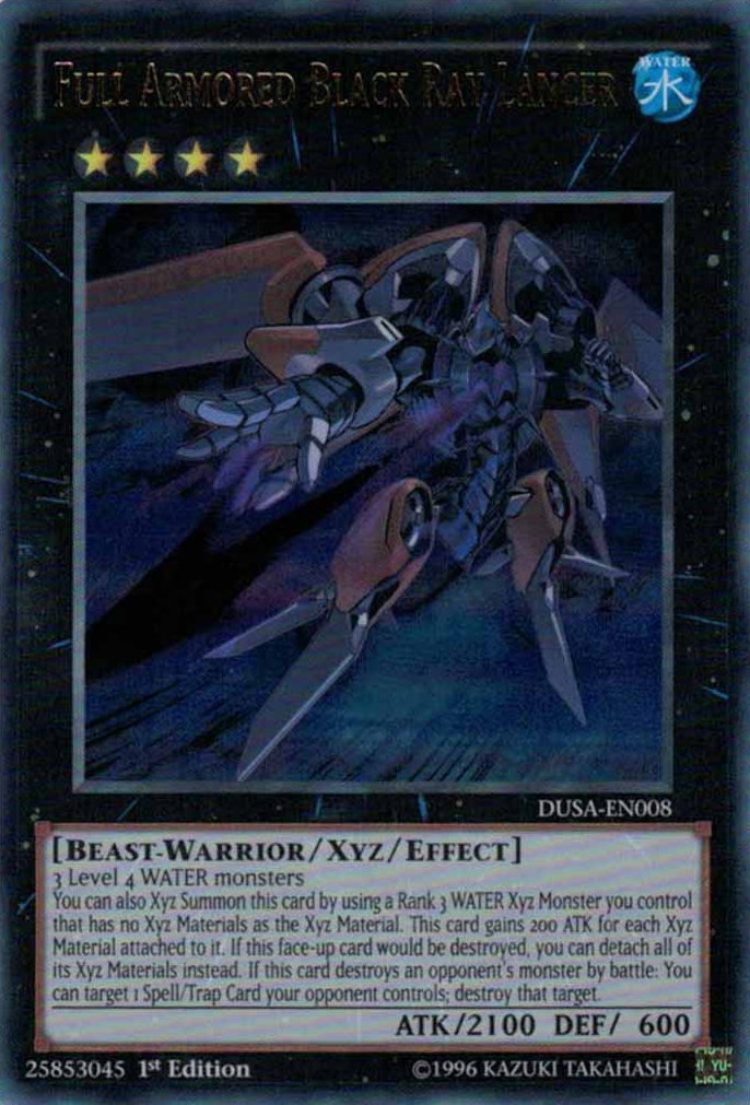 Lancier Raie Noire blindé complet [DUSA-EN008] Ultra Rare