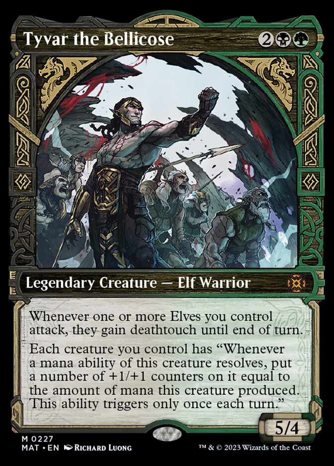Tyvar le belliqueux (Halo Foil d'exposition) [L'invasion des machines : Le grand finale]