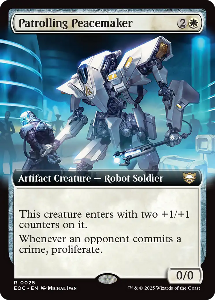 Pacificateur de patrouille (Extended Art) [Commander : Aux confins de l'éternité]