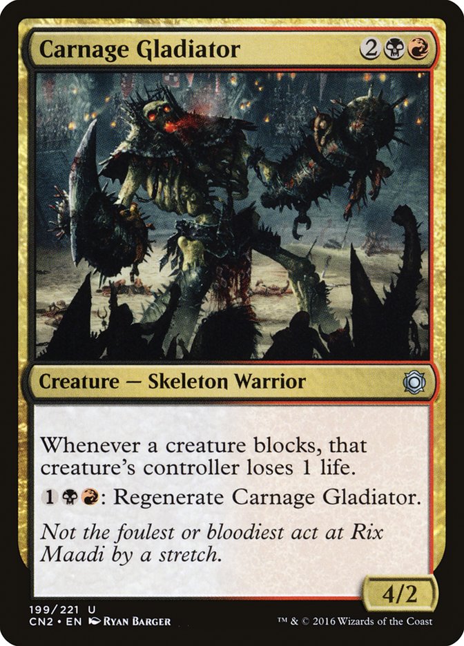 Gladiador Carnicería [Conspiracy: Take the Crown]