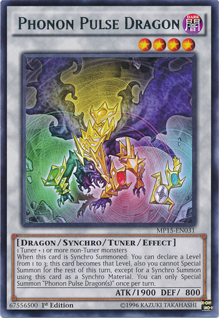 Dragon à Impulsions de Phonons [MP15-FR031] Rare