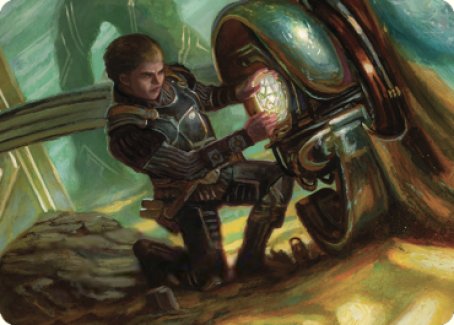 Urza, prodige de lithofusion Carte d'art [Série d'art La Guerre Fratricide]