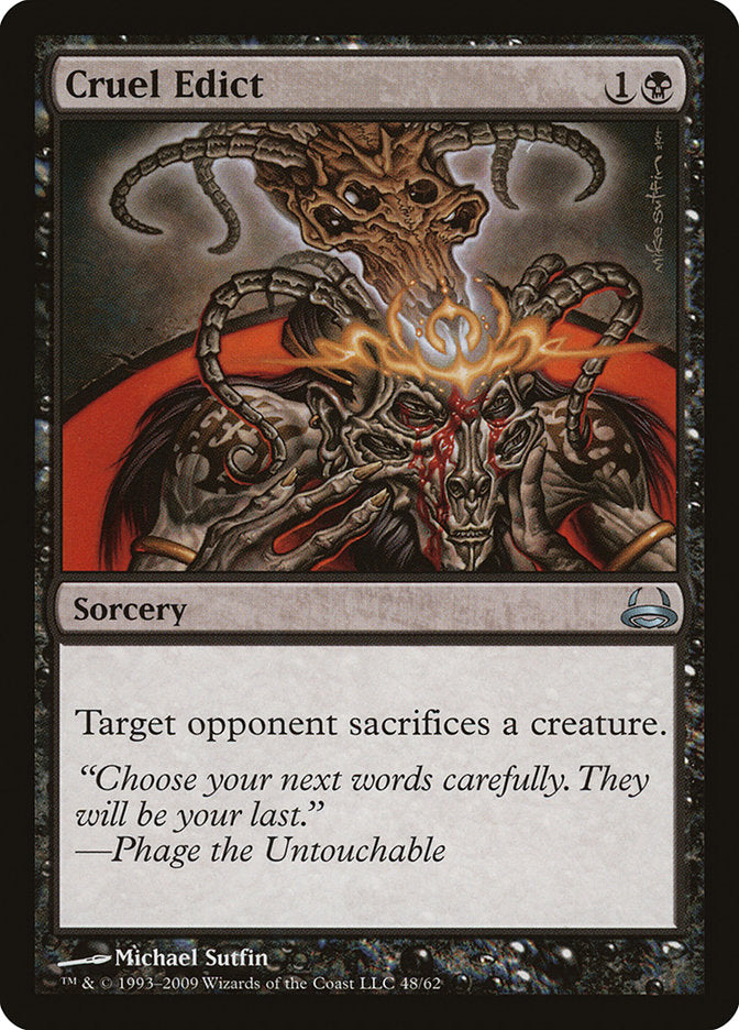 Édit cruel [Duel Decks: Divine vs. Demonic]