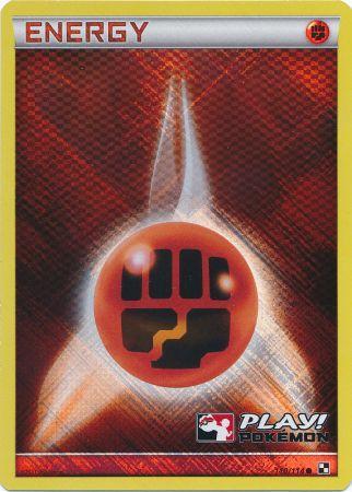 Énergie Combat (110/114) (Play Pokémon Promo) [Noir & Blanc: Set de Base]