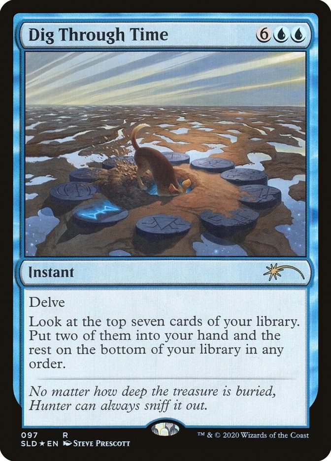 Excavar en el tiempo [Serie Secret Lair Drop]
