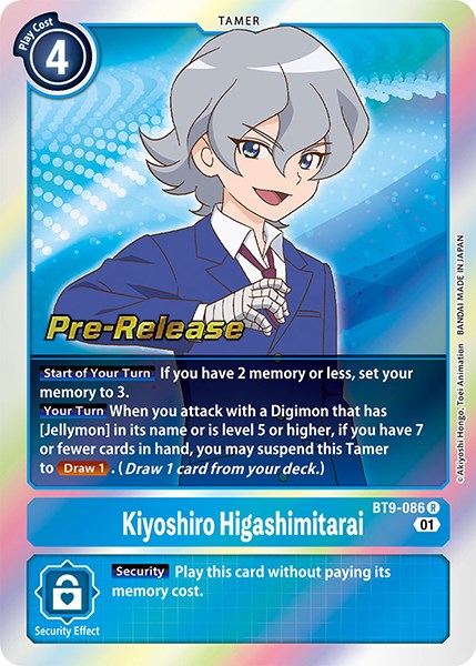 Kiyoshiro Higashimitarai [BT9-086] [Promos de prerelease de X Record]