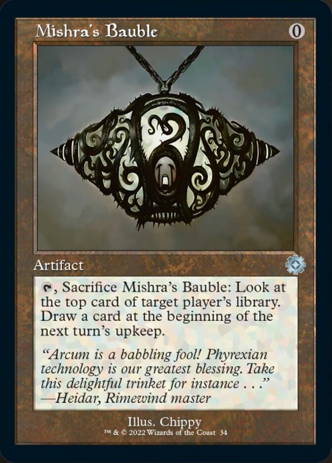 Abaco de Mishra (Retro) [Artefactos Retro de La Guerra de los Hermanos]