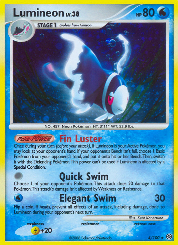 Lumineon (4/100) [Diamant & Perle: Tempête]