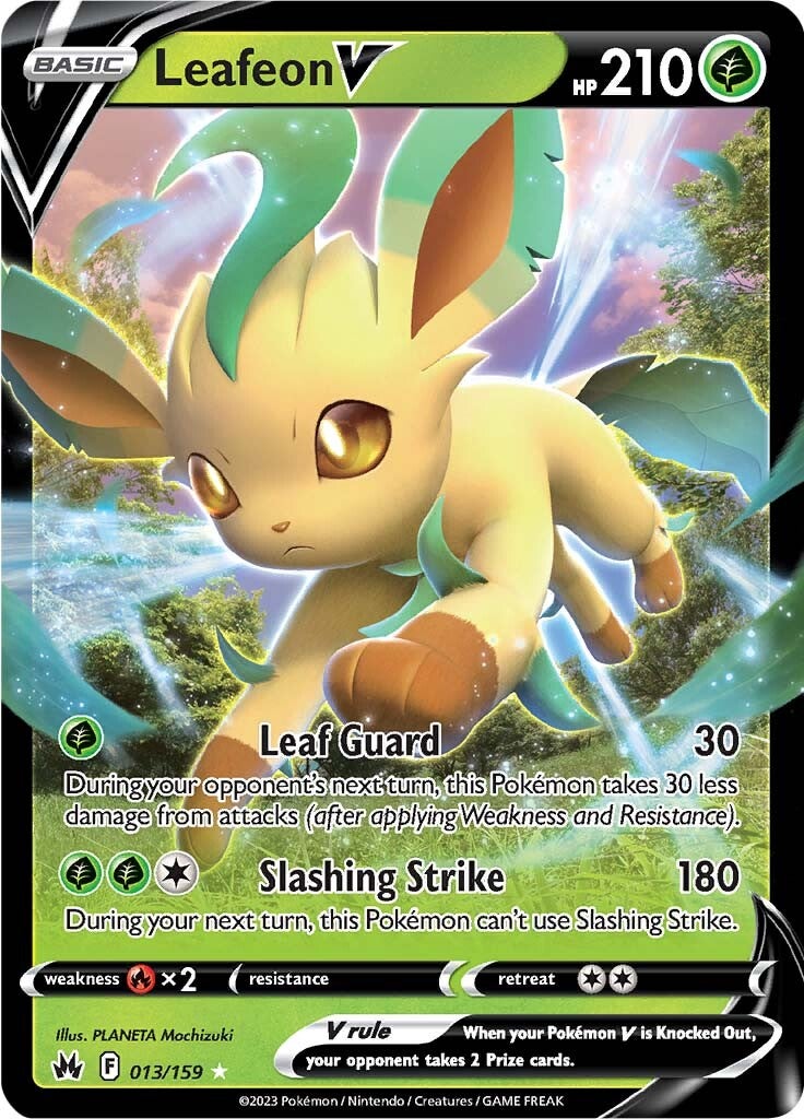 Leafeon V (013/159) [Espada y Escudo: Cenit Supremo]