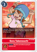 Sora Takenouchi [BT2-084] [Booster especial de lanzamiento Ver.1.0]