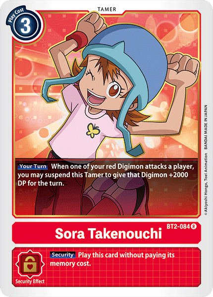 Sora Takenouchi [BT2-084] [Booster especial de lanzamiento Ver.1.0]