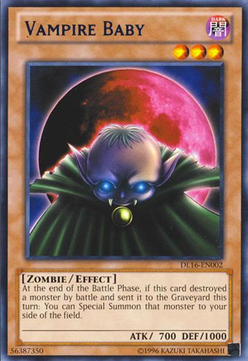 Bébé Vampire (Bleu) [DL16-FR002] Rare