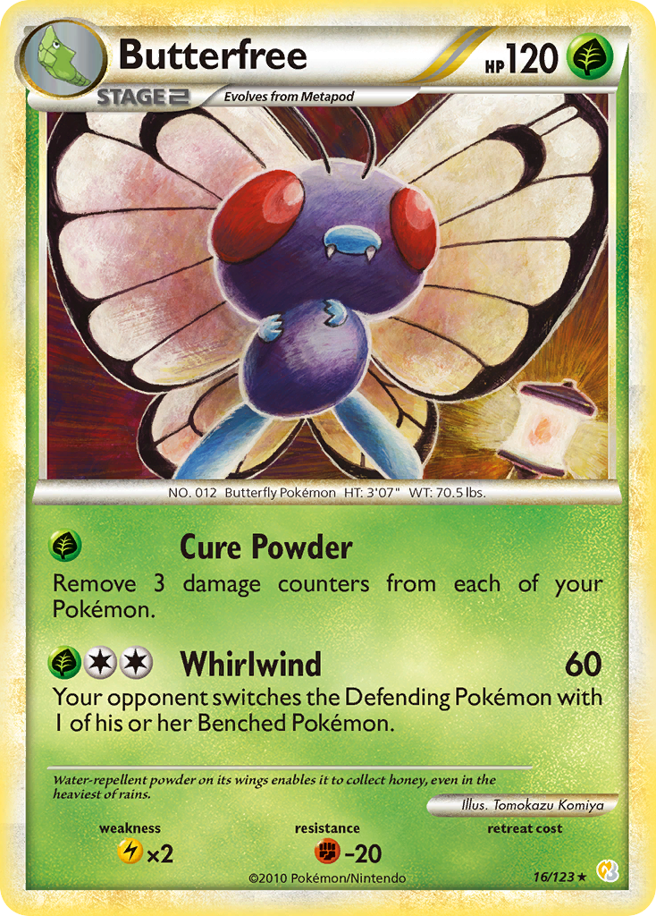 Papilusion (16/123) [HeartGold & SoulSilver: Set de Base]