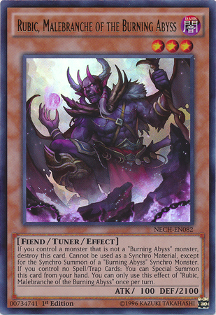 Rubic, Malebranche des Abysses Ardents [NECH-FR082] Ultra Rare