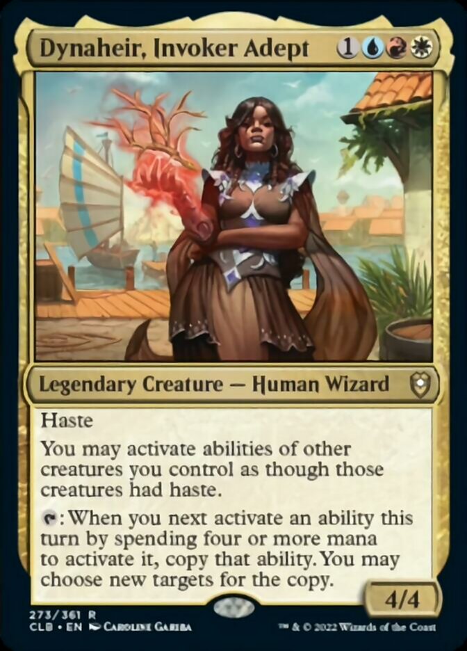 Dynaheir, adepte invocatrice [Commander Legends : La bataille de la Porte de Baldur]
