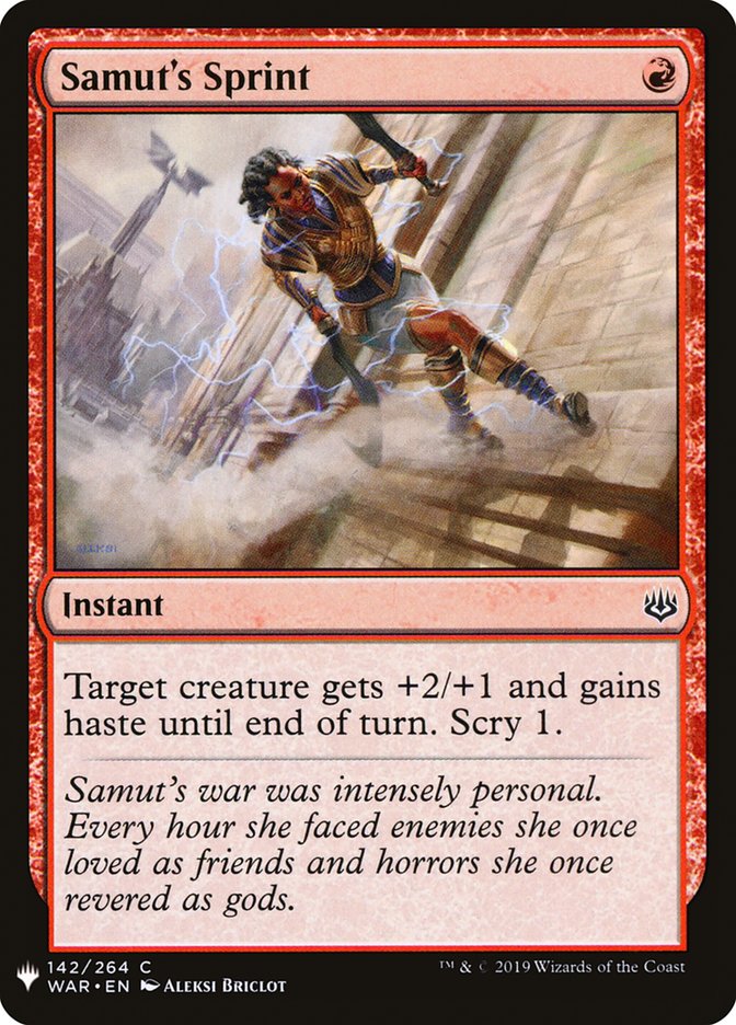 Sprint de Samut [Mystery Booster]