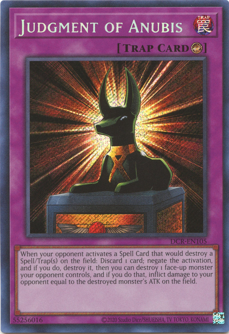 Sentencia de Anubis (25º Aniversario) [DCR-SP105] Secreta Rara