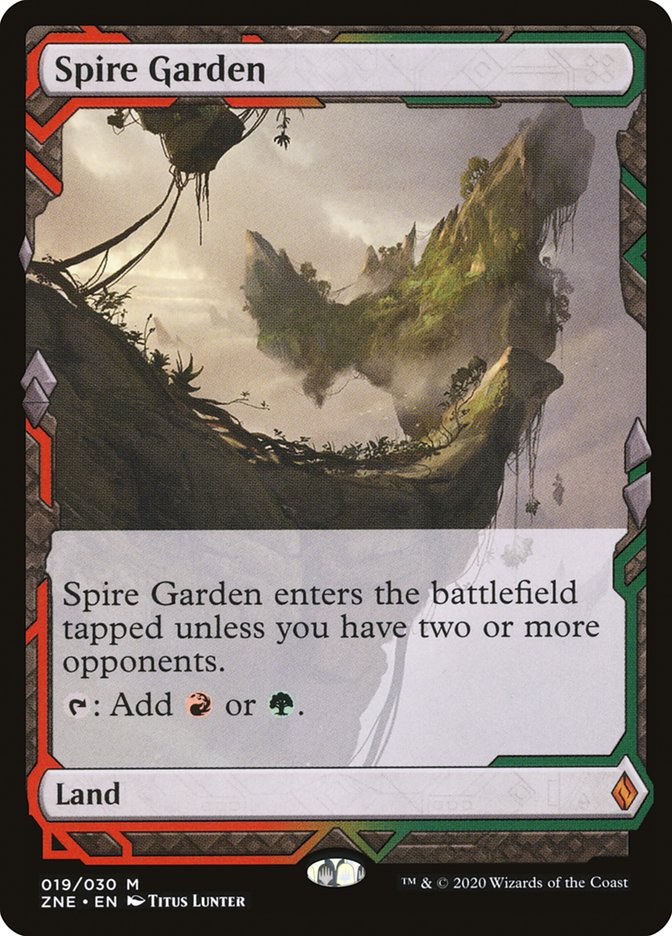 Jardin de spires (Expéditions) [Expéditions Zendikar Rising]