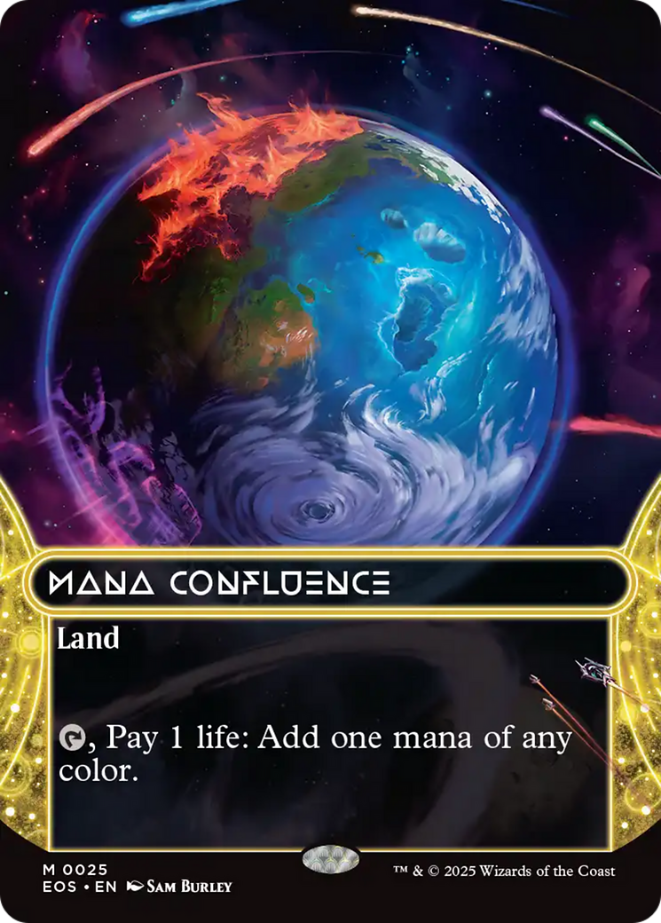 Confluence de mana (0025) (Sans bordure) [Le Seuil des éternités : Spectacles stellaires]