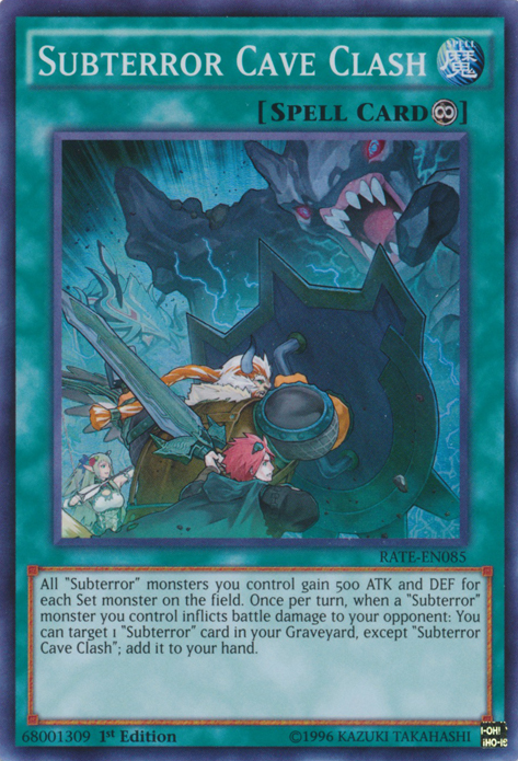 Clash Souterrain Subterror [RATE-FR085] Super Rare