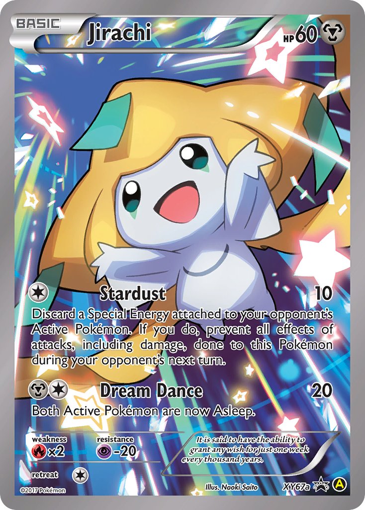 Jirachi (XY67a) [Promos illustration alternative]