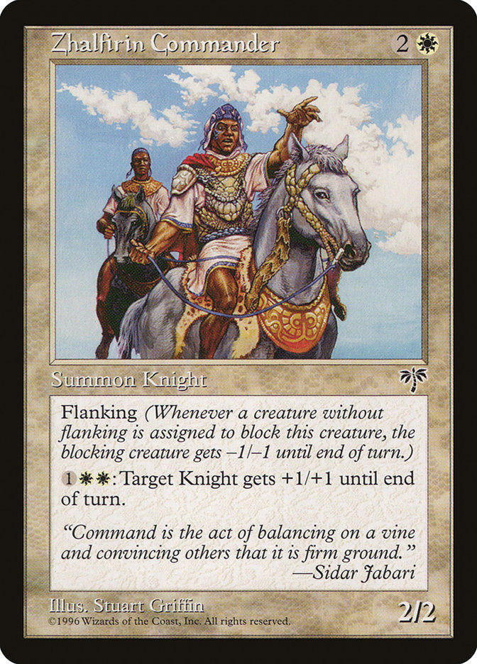 Commandant zhalfirin [Mirage]