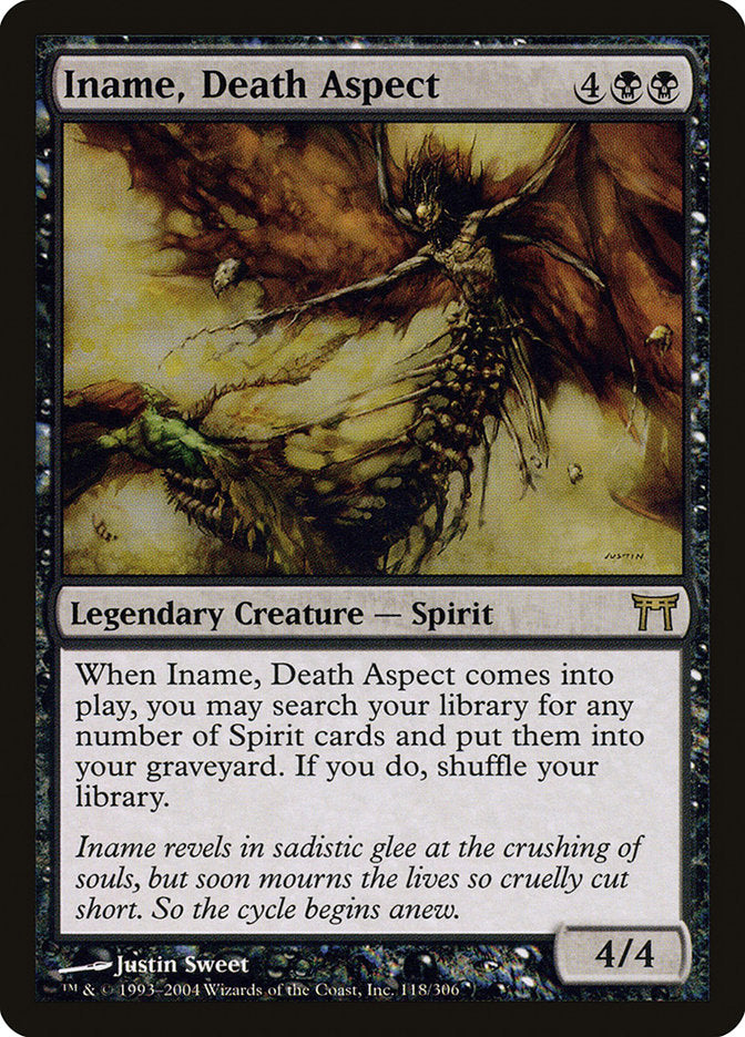 Iname, Aspecto de la Muerte [Campeones de Kamigawa]