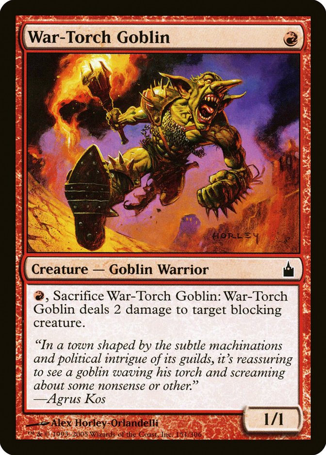Gobelin Torcheguerre [Ravnica: Cité des Guildes]