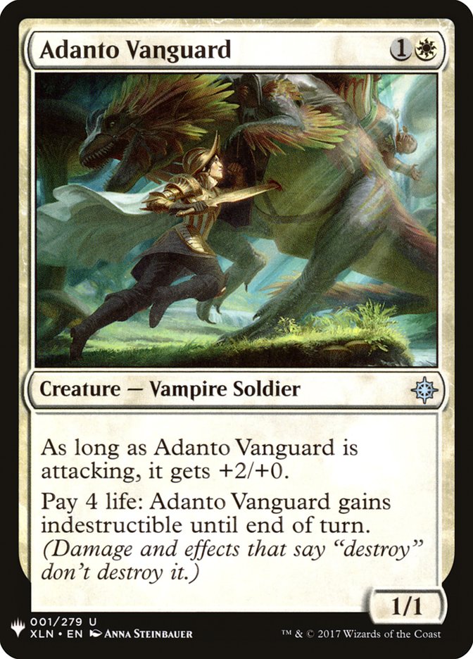 Avant-garde d'Adanto [Mystery Booster]
