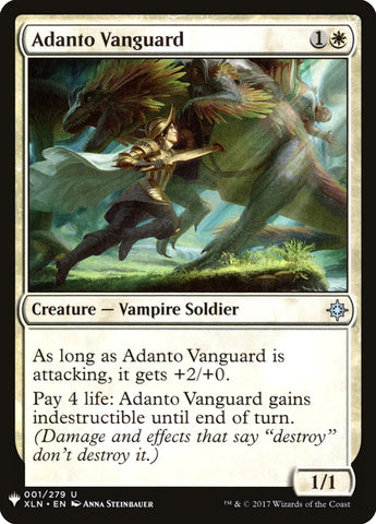 Avant-garde d'Adanto [Mystery Booster]