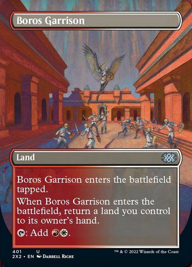 Garnison de Boros (Illustration alternative sans bordure) [Double Masters 2022]