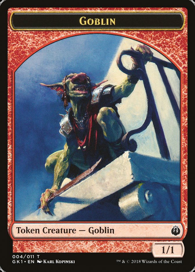 Bizarre // Jeton recto-verso Gobelin [Jetons du kit de guilde de Guildes de Ravnica]