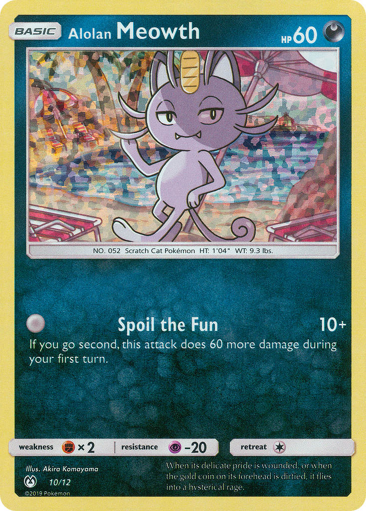 Miaouss d'Alola (10/12) [McDonald's Promos : Collection 2019]