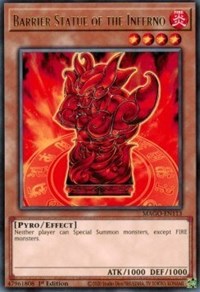 Statue-barrière de l'Enfer [MAGO-FR113] Rare