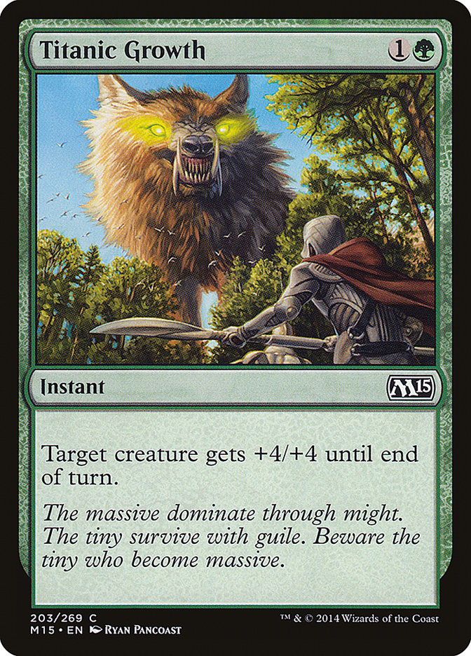 Croissance gigantesque [Magic 2015]