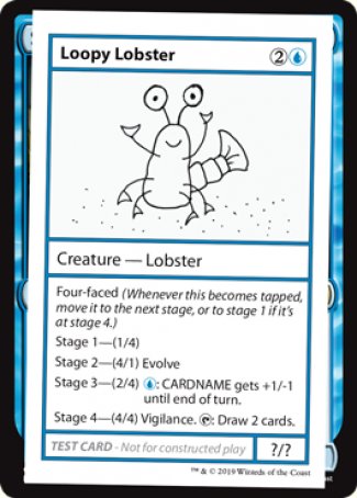 Homard Loufoque (Édition 2021) [Cartes de test du Booster mystère]