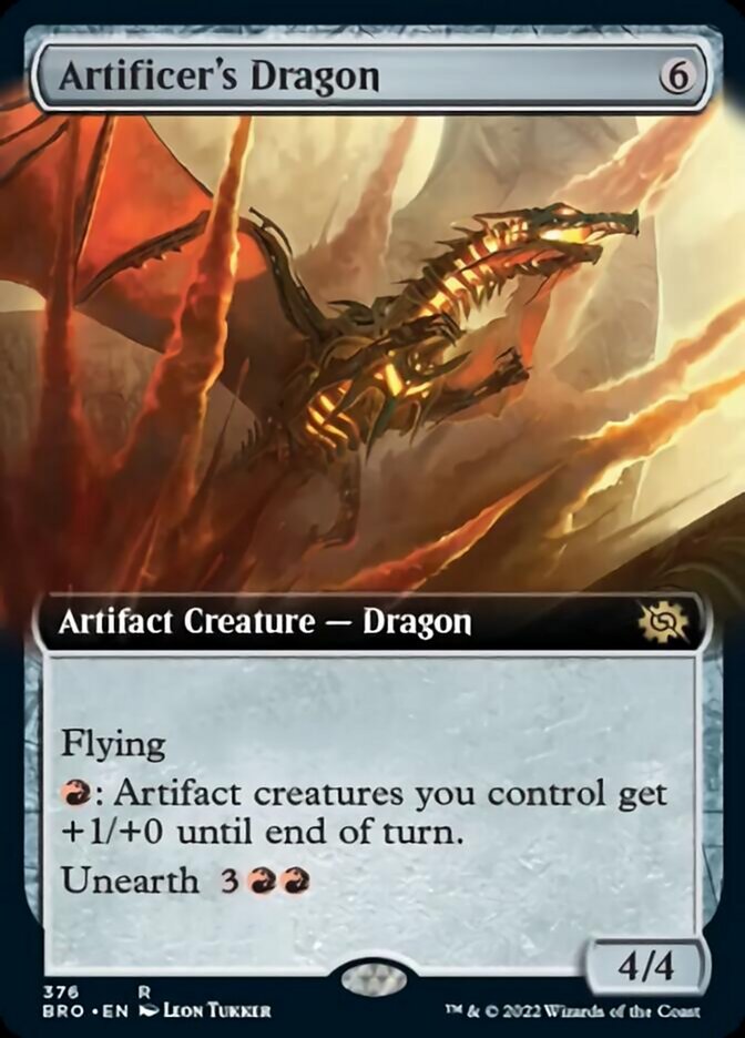 Dragon de l'artificier (Extended Art) [La Guerre des frères]