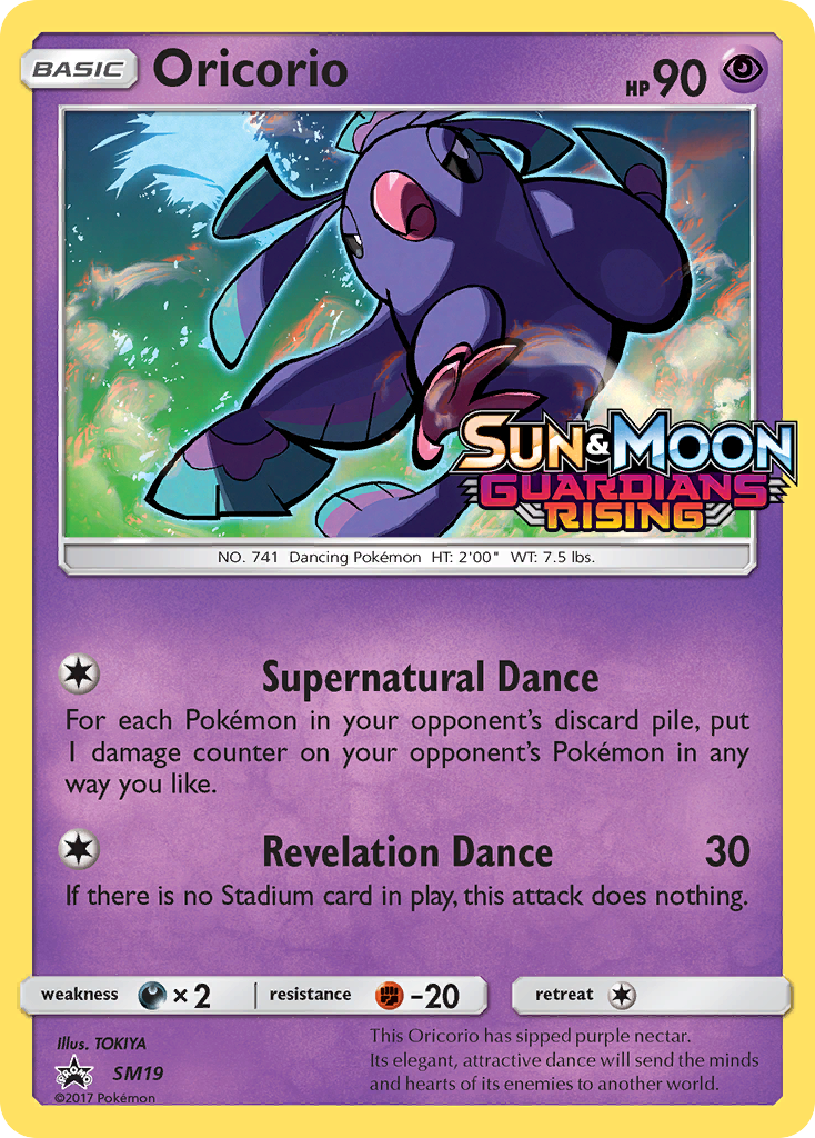 Oricorio (SL19) [Soleil et Lune : Promos Black Star]