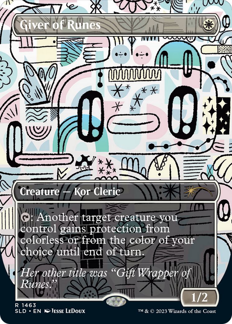 Donneur de runes (Foil arc-en-ciel) [Série de l'Antre secret]