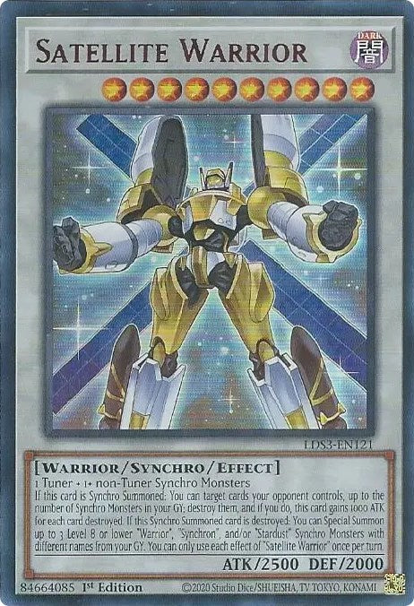 Guerrier Satellite (Rouge) [LDS3-FR121] Ultra Rare
