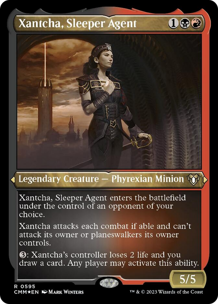 Xantcha, agent endormi (gravure à l'acide) [Commander Masters]