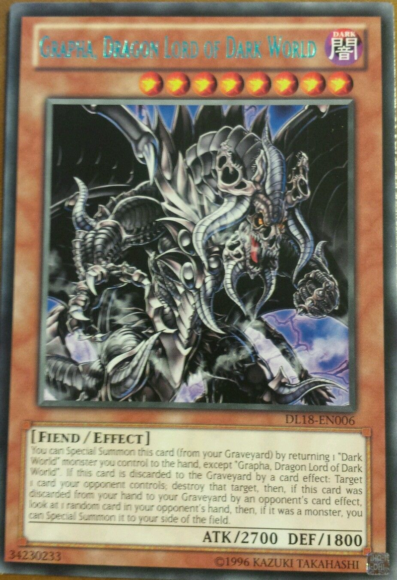 Grapha, Señor Dragón del Mundo Oscuro (Verde) [DL18-EN006] Rara