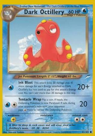 Octillery Obscur (62/105) [Néo Destinée Illimité]