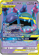 Muk y Muk de Alola GX (196/214) [Sol y Luna: Lazos Indomables]