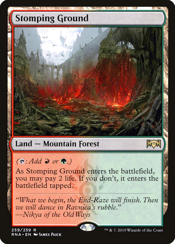 Terrain de prédilection [Allégeance de Ravnica]